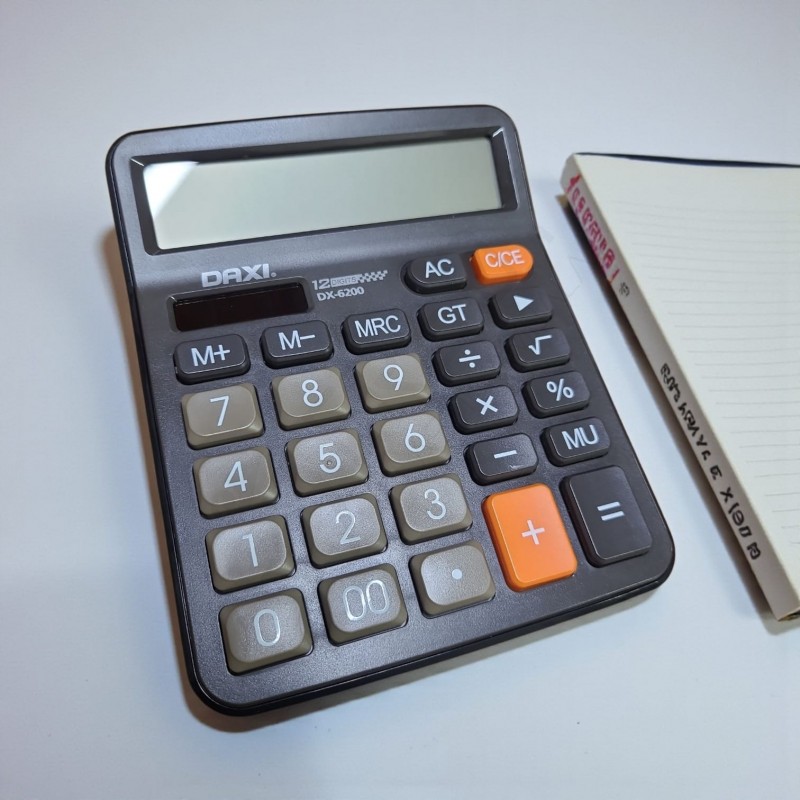Daxi DX-6200 Hesap Makinesi Siyah Daxi DX-6200 Hesap Makinesi Siyah