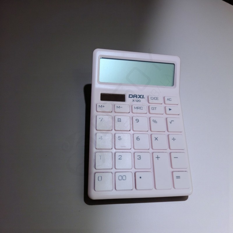 Daxi X-120 P Hesap Makinesi Pembe