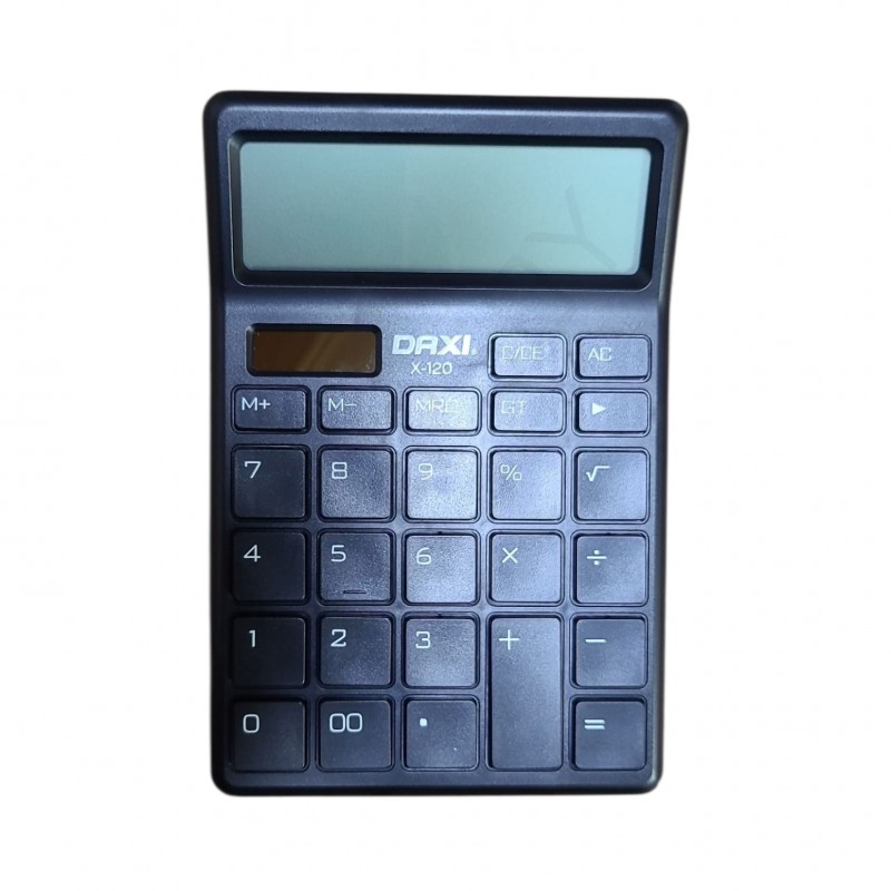 Daxi X-120 S Hesap Makinesi Siyah