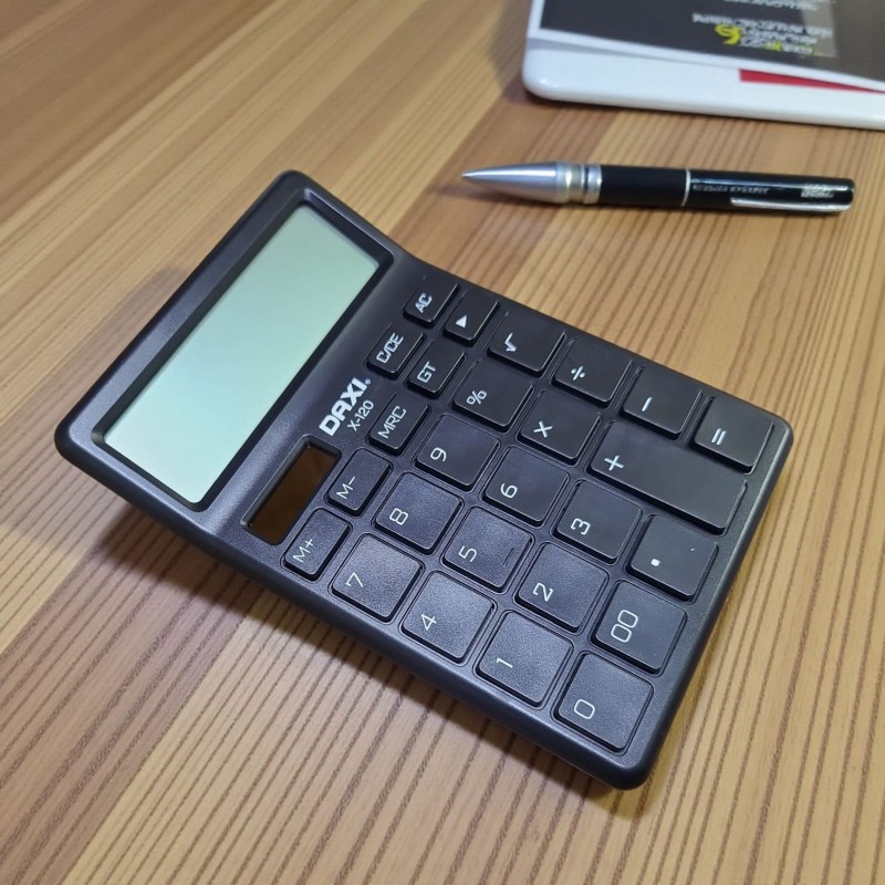 Daxi X-120 S Hesap Makinesi Siyah