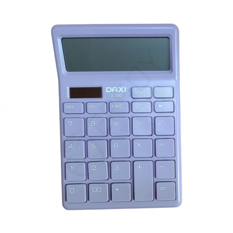 Daxi X-120 L Hesap Makinesi Lila