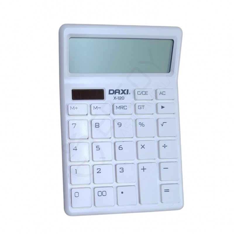 Daxi X-120 B Hesap Makinesi Beyaz