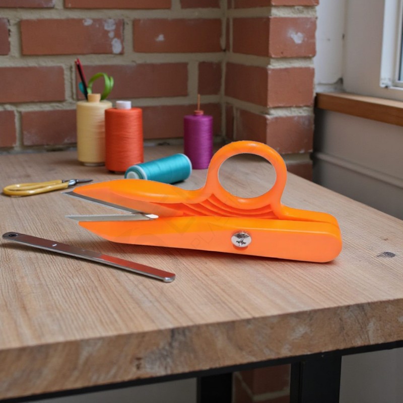 İplik Temizleme Makası Turuncu