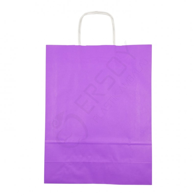 31*41+12 Kağıt Çanta Lila Renk