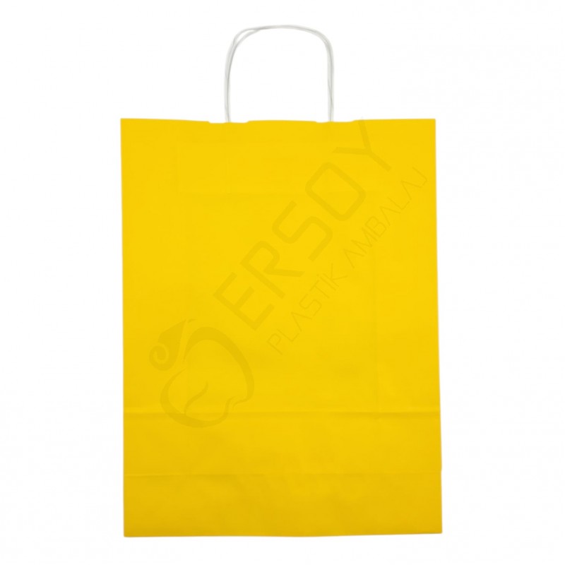 31*41+12 Kağıt Çanta Sarı Renk