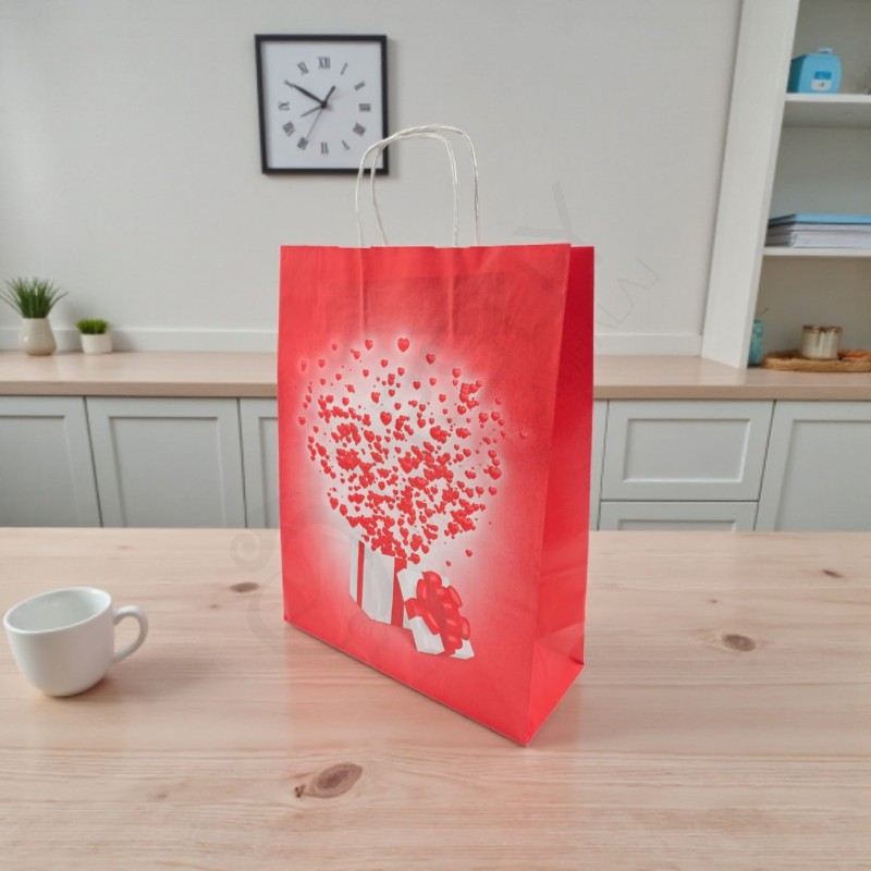 31*41+12 Kağıt Çanta Hediye Tema Baskılı