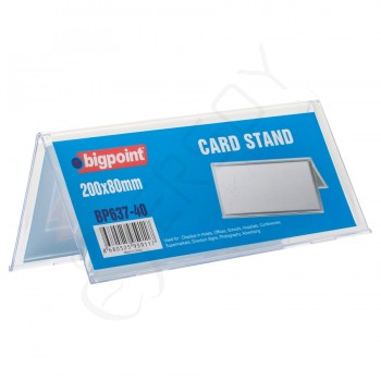 200x80 mm Kart Standı