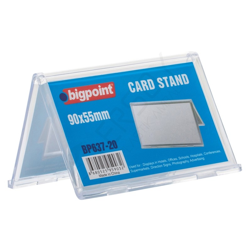 90*55 mm Kart Standı