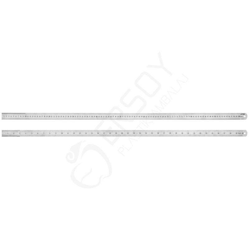 Çelik Cetvel 100 cm.