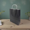 25*31+12 Kağıt Çanta Siyah Renk