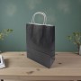 25*31+12 Kağıt Çanta Siyah Renk