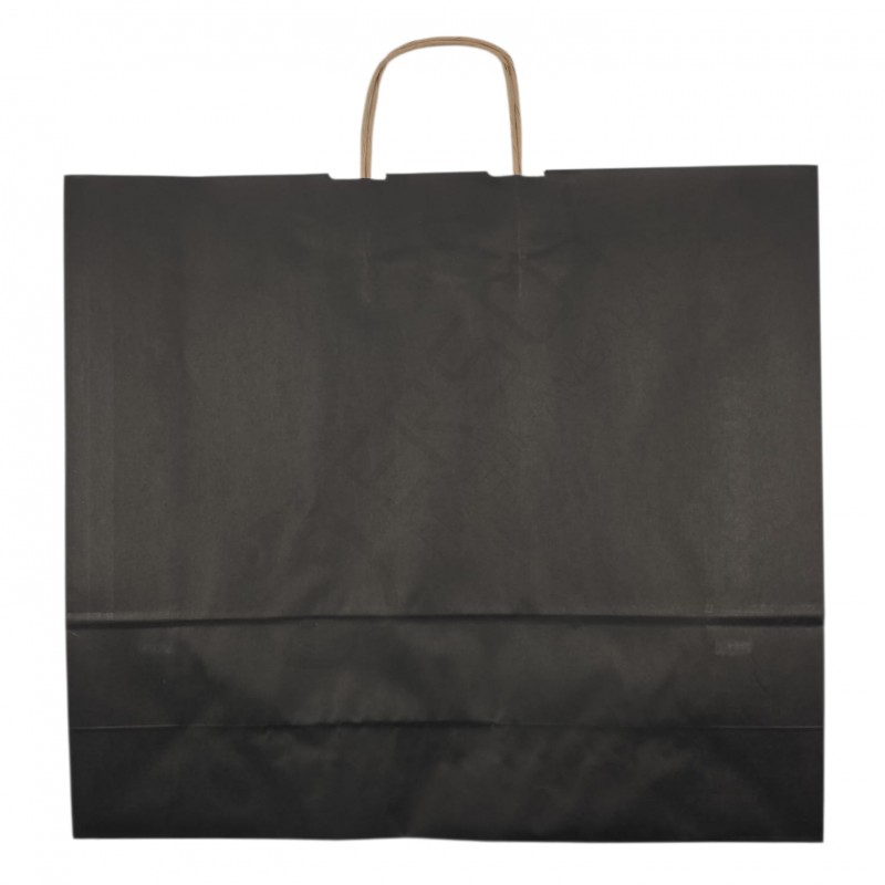 50*44+15 Kağıt Çanta Siyah Renk