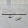 Daxi MK250 Elegance Combo Full-Sıze 2.4GHz Wıreless Keyboard & Mouse Beyaz