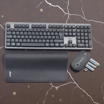 Daxı MK650 Mechanıcal Pro Combo Full-Sıze 2.4GHz Wıreless Keyboard & Mouse