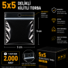 5x5 Delikli Kilitli Torba (2.000 Adet)