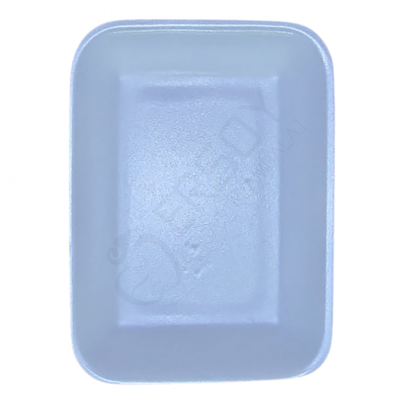 Dikdörtgen Küçük Köpük Tabak 50 Adet