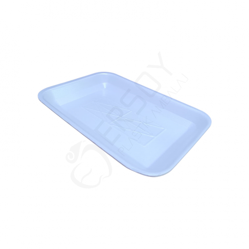 Dikdörtgen Büyük Köpük Tabak 50 Adet