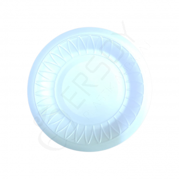 Yuvarlak Orta Köpük Tabak 100 Adet