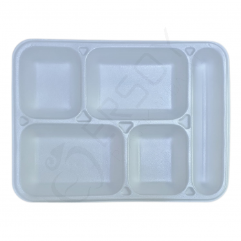 5 Gözlü Köpük Tabak 50 Adet