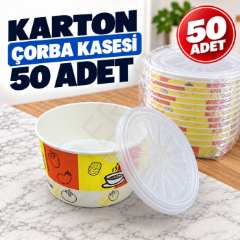 Karton Çorba Kasesi 50 Adet