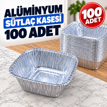 Alüminyum Sütlaç Kasesi 100 Adet