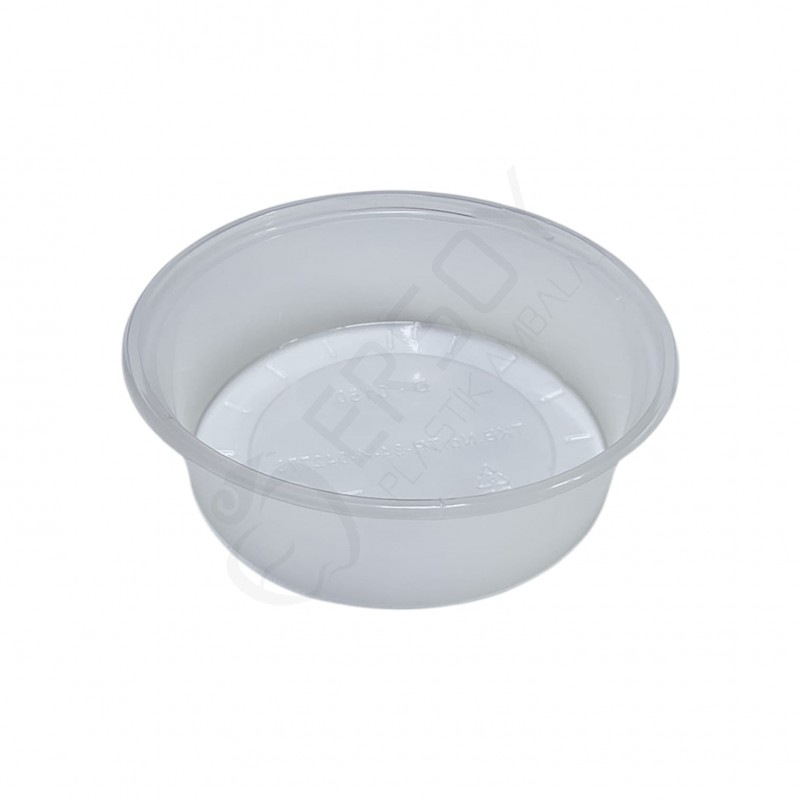 Plastik Şeffaf Sup Kasesi 100 Adet