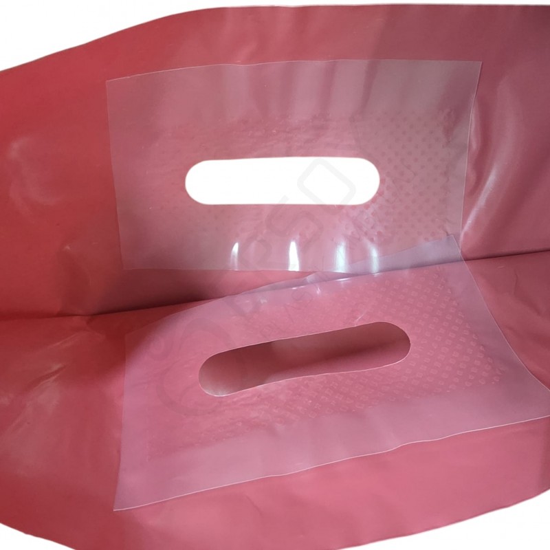 40x50 Takviyeli Mağaza Poşeti Mor (1 Kg.)