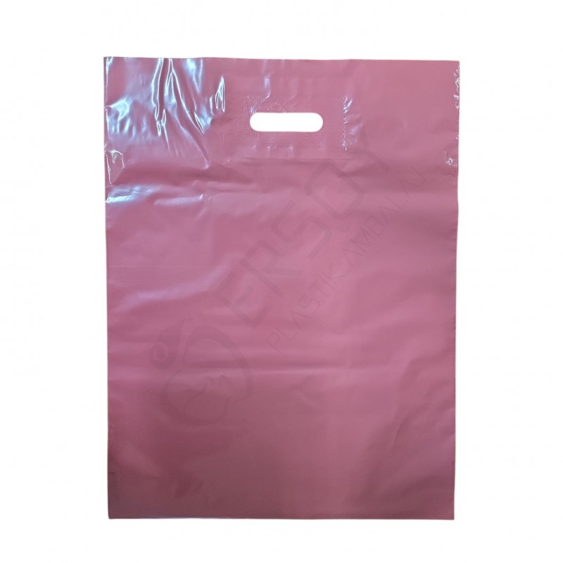 40x50 Takviyeli Mağaza Poşeti Mor (1 Kg.)
