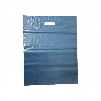 40x50 Takviyeli Mağaza Poşeti Petrol Mavisi (1 Kg.)