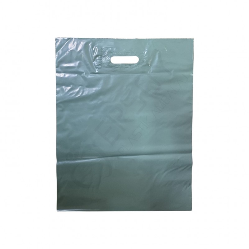 40x50 Takviyeli Mağaza Poşeti Açık Yeşil (1 Kg.)