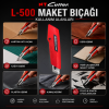 NT Cutter L-500 Marka 2 Yedek Bıçaklı Falçata