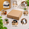 30x35x5 cm Kapaklı E-Ticaret Kargo Kutusu – 50 Adet