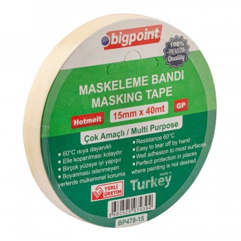Maskeleme Bandı 15mm x 40m Maskeleme Bandı 15mm x 40m
