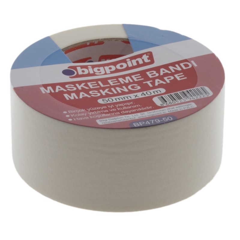 Maskeleme Bandı 50mm x 40m Maskeleme Bandı 50mm x 40m