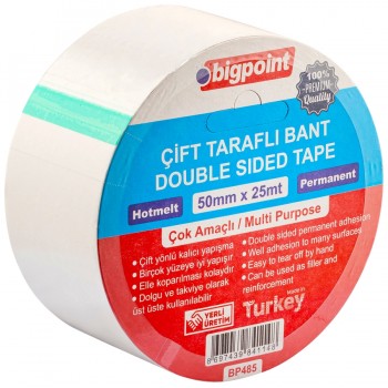 Çift Taraflı Bant 50 mm x 25 m
