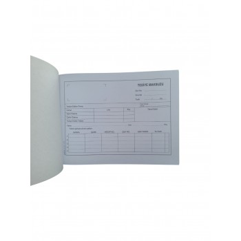 Otokopili 2 Nüsha Tediye Makbuzu