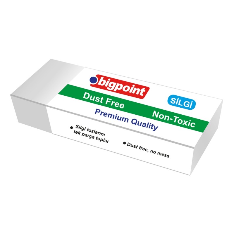 Dust-Free Silgi Beyaz - Büyük Boy Dust-Free Silgi Beyaz - Büyük Boy