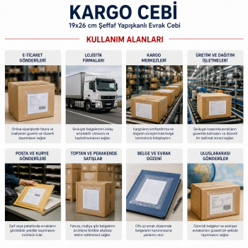 19x26 Ebat Kargo Cebi
