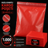 35x50 Kargo Poşeti Kırmızı 1.000 Adet