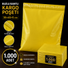 35x50 Kargo Poşeti Sarı 1.000 Adet