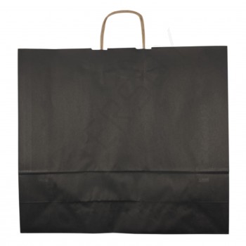 50*44+15 Kağıt Çanta Siyah Renk