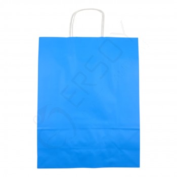 31*41+12 Kağıt Çanta Koyu Mavi Renk