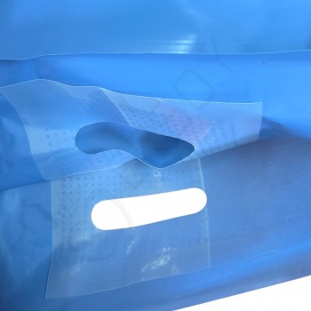 40*50 Takviyeli Mağaza Poşeti Koyu Mavi (1 Kg.)