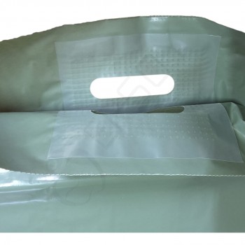 40*50 Takviyeli Mağaza Poşeti Yeşil (1 Kg.)