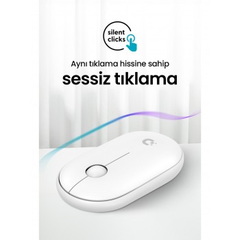 Daxi MX300 Mobile Pro Wireless Bluetooth Mouse (Beyaz) Daxi MX300 Mobile Pro Wireless Bluetooth Mouse (Beyaz)