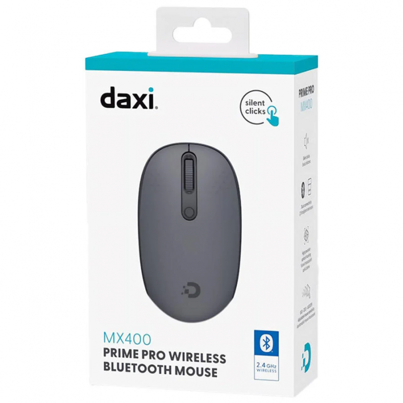 Daxi MX400 Prime Pro Wıreless Bluetooth Mouse (Gri) Daxi MX400 Prime Pro Wıreless Bluetooth Mouse (Gri)
