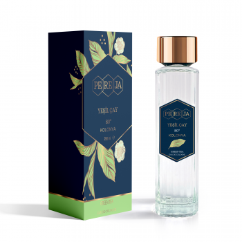 Pereja Kolonya Yeşil Çay 250 ml Cam Şişe
