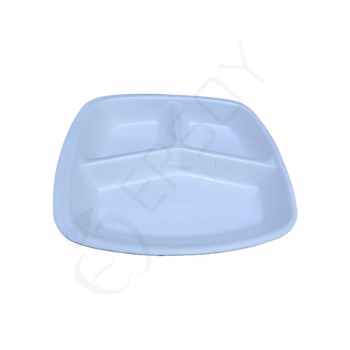 3 Gözlü Köpük Tabak 50 Adet