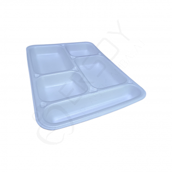 5 Gözlü Köpük Tabak 50 Adet