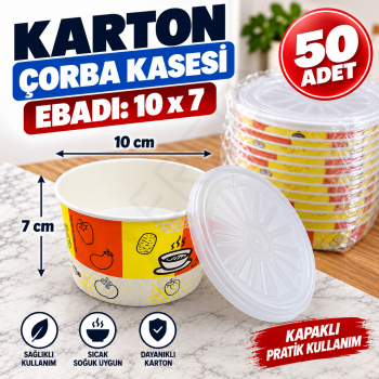 Karton Çorba Kasesi 50 Adet